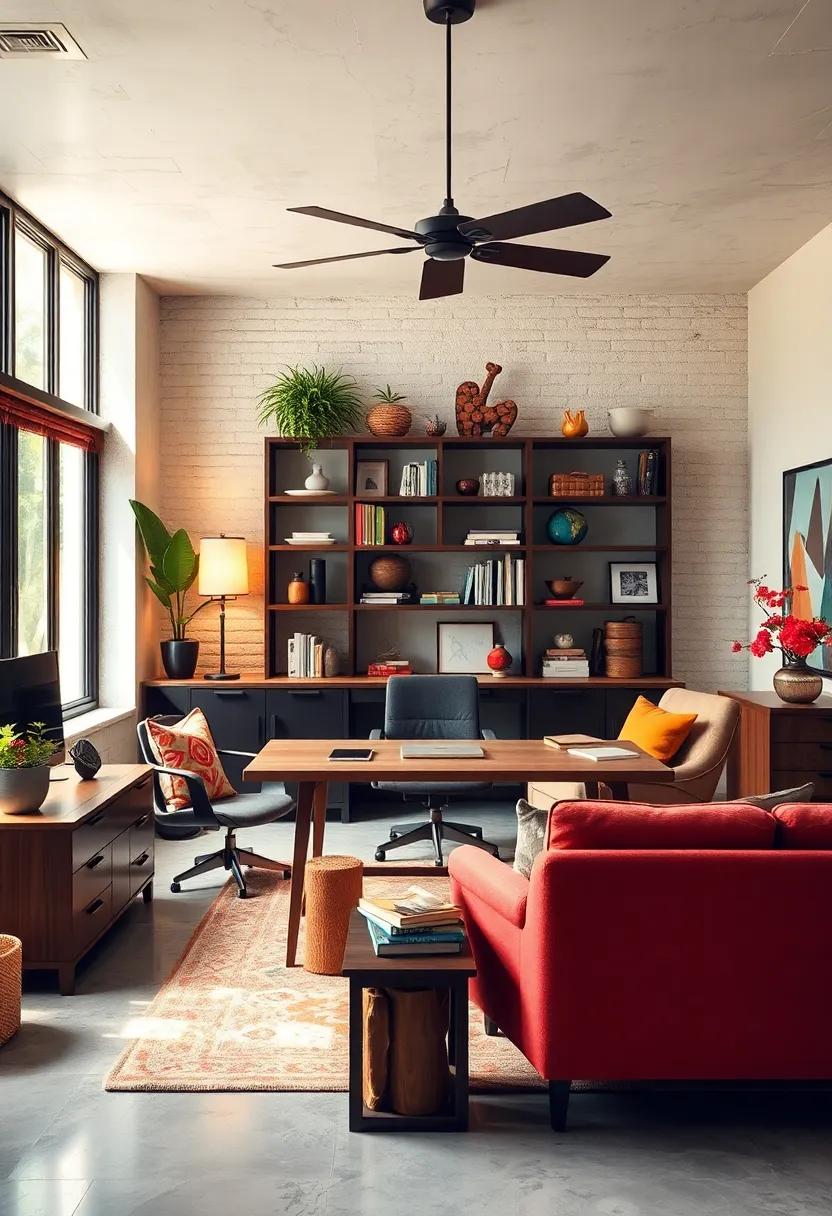 Balancing Technology With Artisan Decor Pieces for a Seamless Fusion of Old and New in Your Office