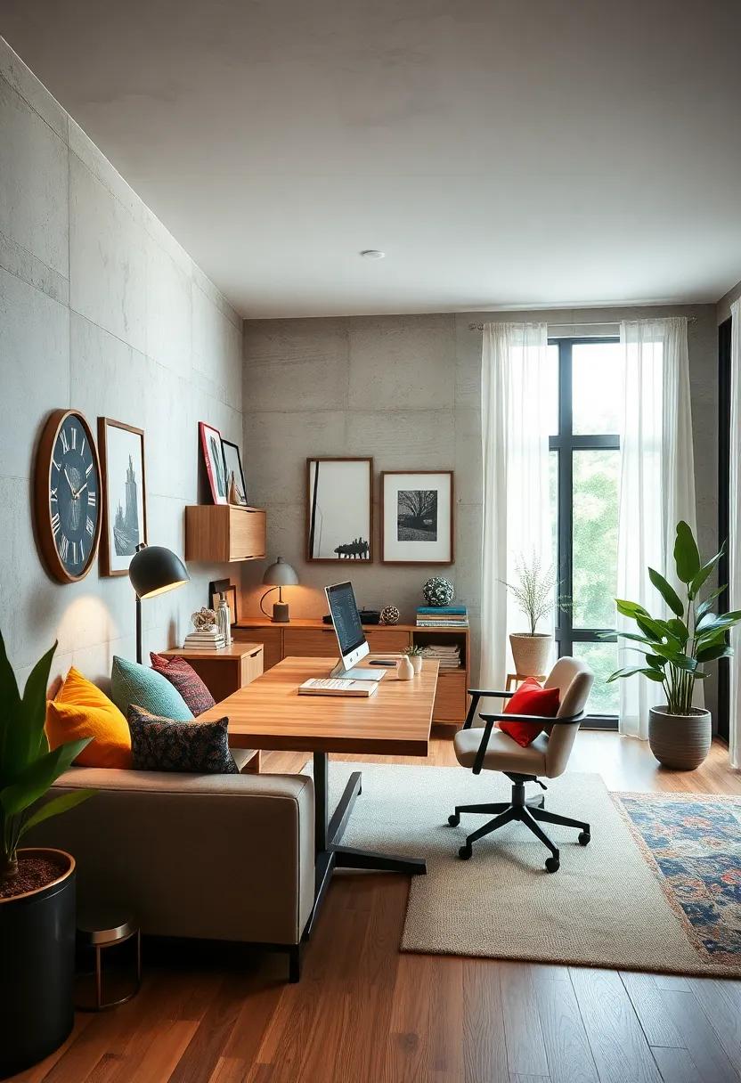 Designing a Multifunctional Desk Area With Compartments to Encourage Both Productivity and Relaxation