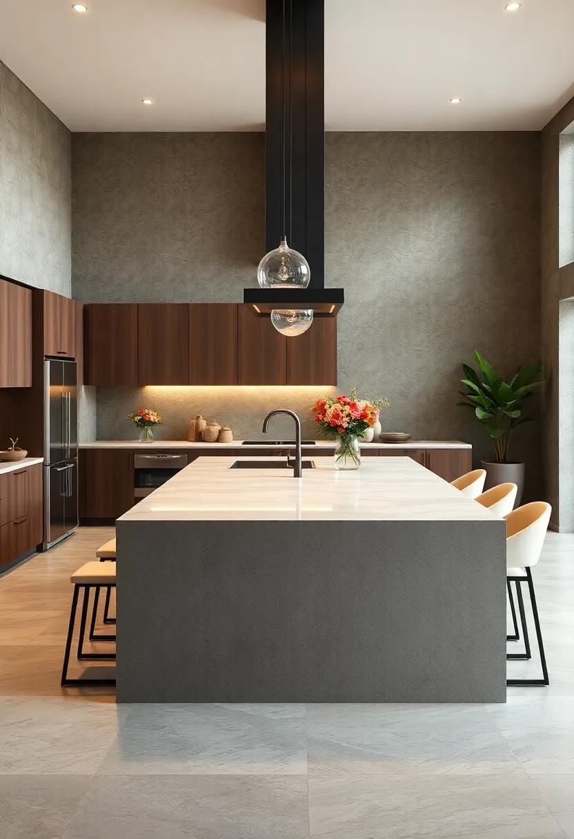 Seamless Transitions Between Kitchen Islands And Adjacent Dining Or Living Areas