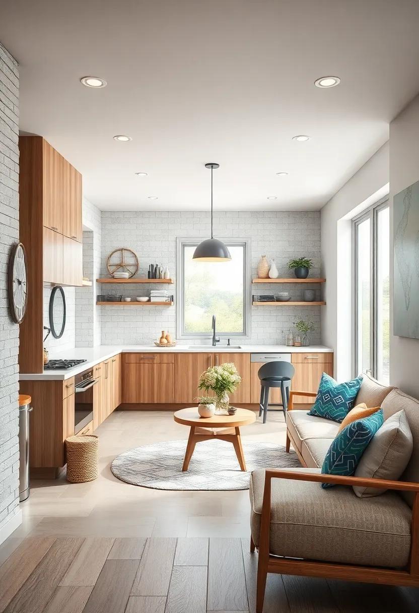 Blending Coastal Elements Like Light Woods and Nautical Blues for a Refreshing and Soothing Nook Ambiance