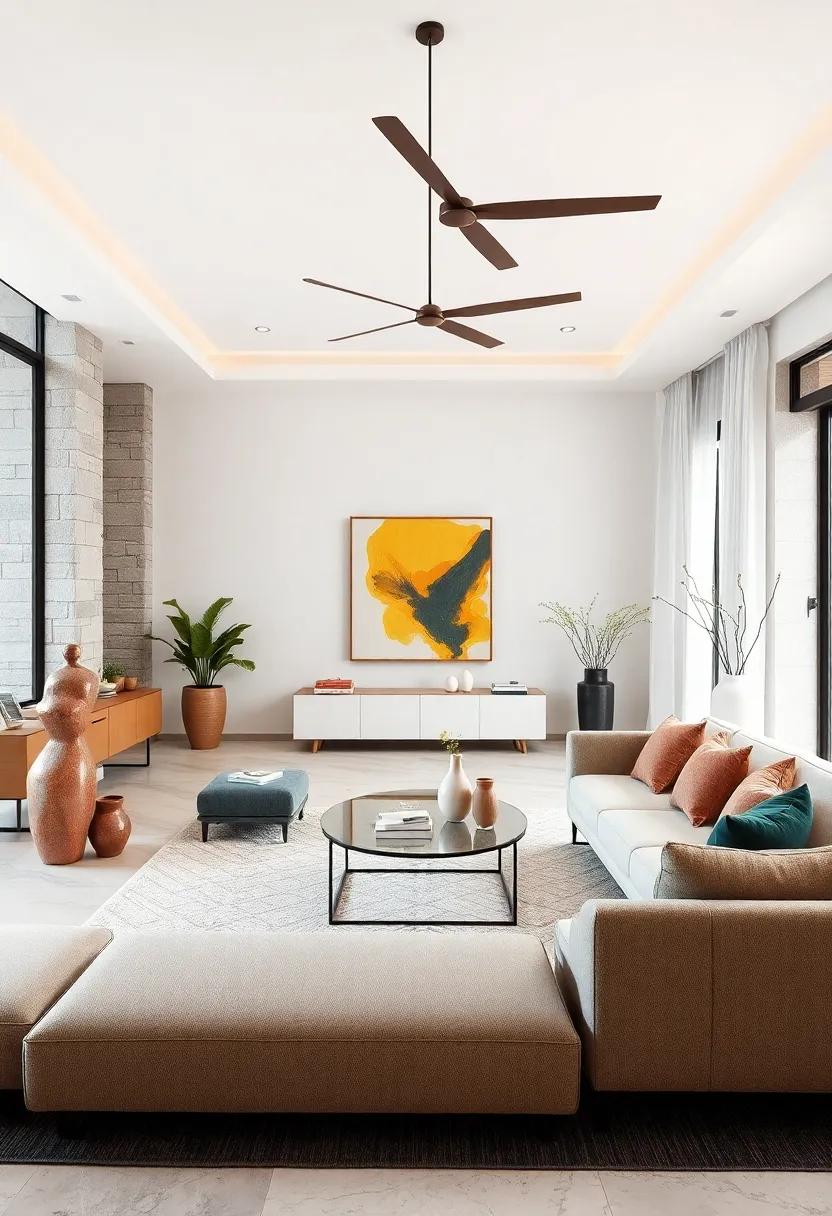 Showcasing Sculptural Decor Pieces That Enhance Spaciousness and Elegance