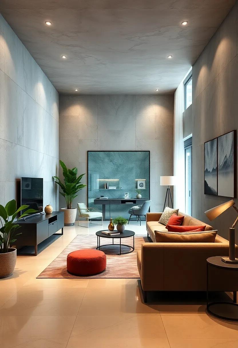 Seamless Integration of Indoor Greenery in Modern Luxury Home Office Designs