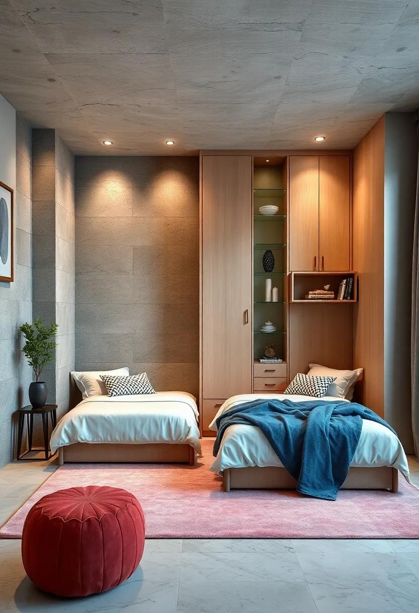 Ergonomic Storage Designs Tailored for Shared Bedrooms to Enhance Ease of Use and Organization