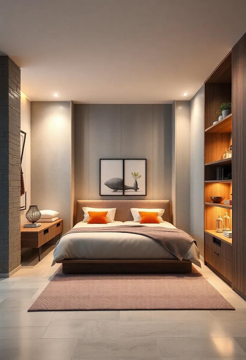 Transforming Small Shared Bedrooms into Multi-functional Living Spaces with Built-in Storage