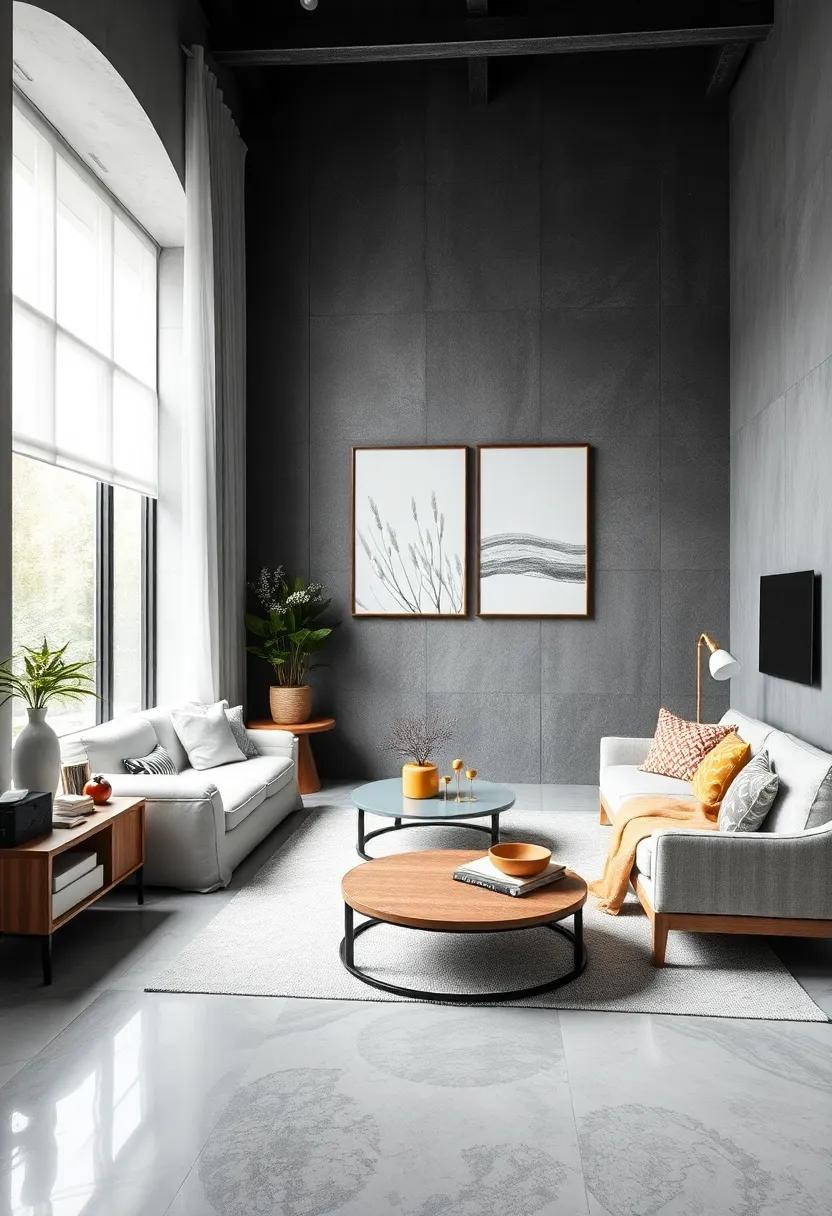 Monochrome Art Prints Introducing Subtle Creativity That Complements the Room's Palette