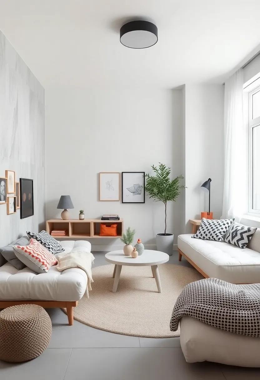 Streamlined Scandinavian Style Monochrome Rooms for Kids Inviting Calm and Clarity