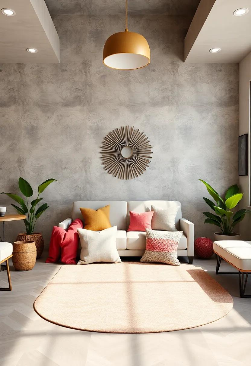 Chic Accent Pillows with Playful Shapes Adding Comfort and Style to Nursing Areas