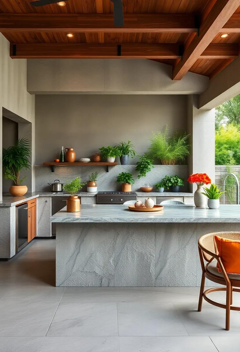 Incorporating Built-In Herb Gardens Within Counter Designs for Fresh Flavors Close at Hand