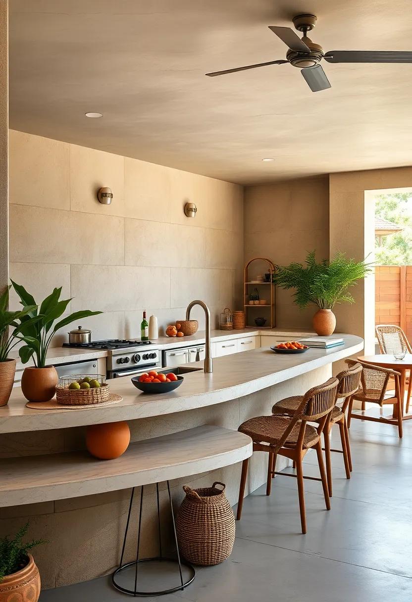 Multi-Level Counter Designs Offering Versatile Spaces for Cooking, Serving, and Socializing