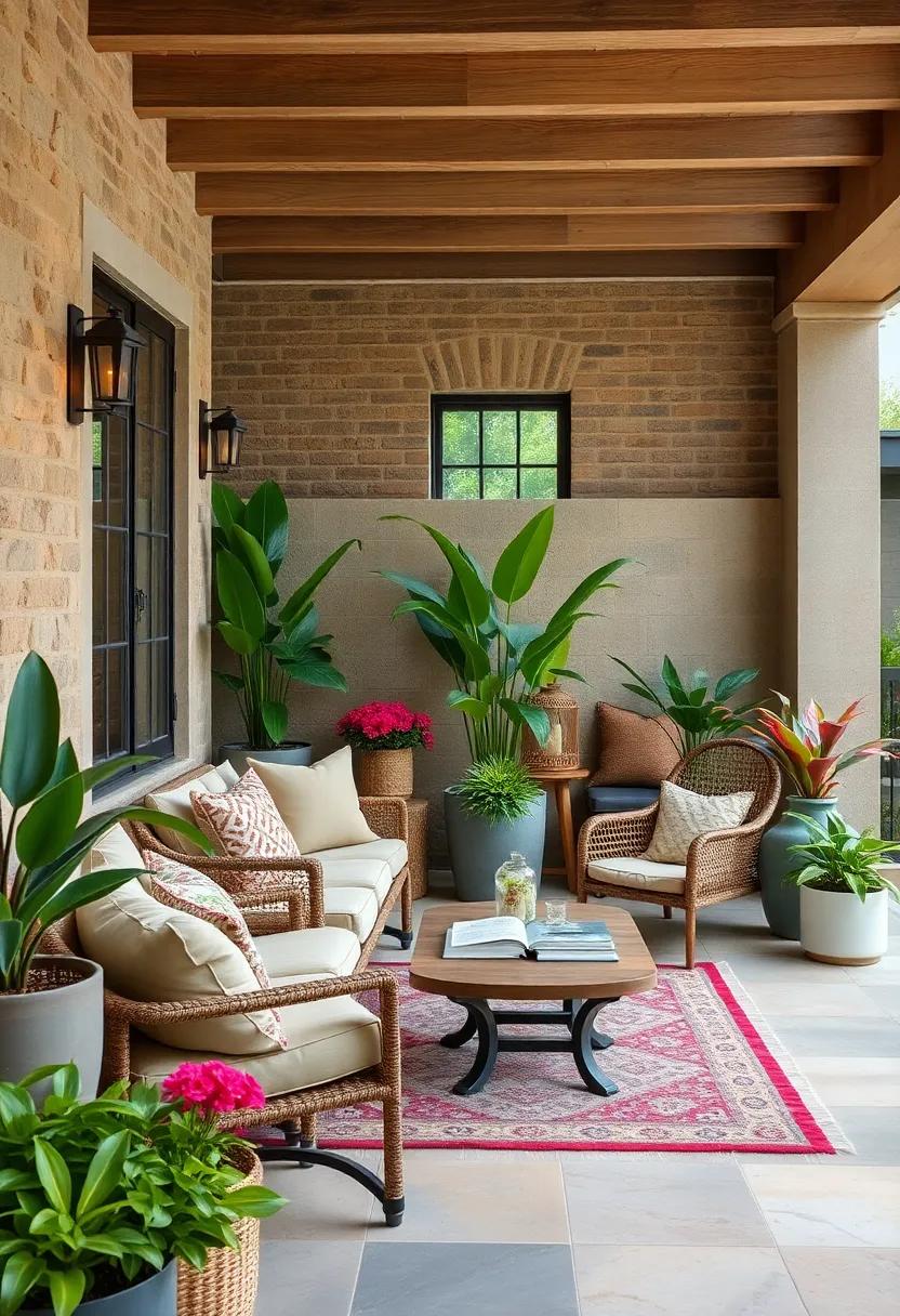 Curating a Reading Corner with Multi-Seasonal Plants to Keep the Space Lively Year-Round