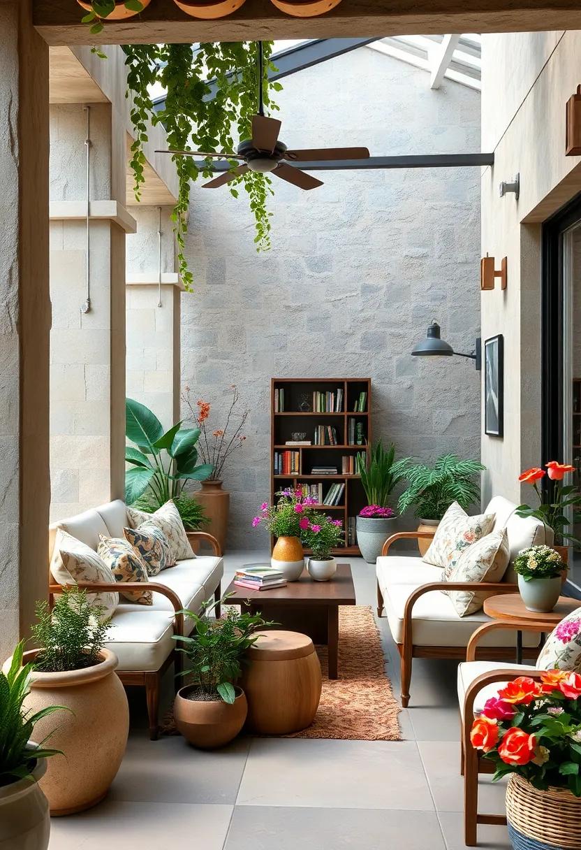 Designing Small Patio Gardens with Fragrant Flowers to Enhance the Reading Experience