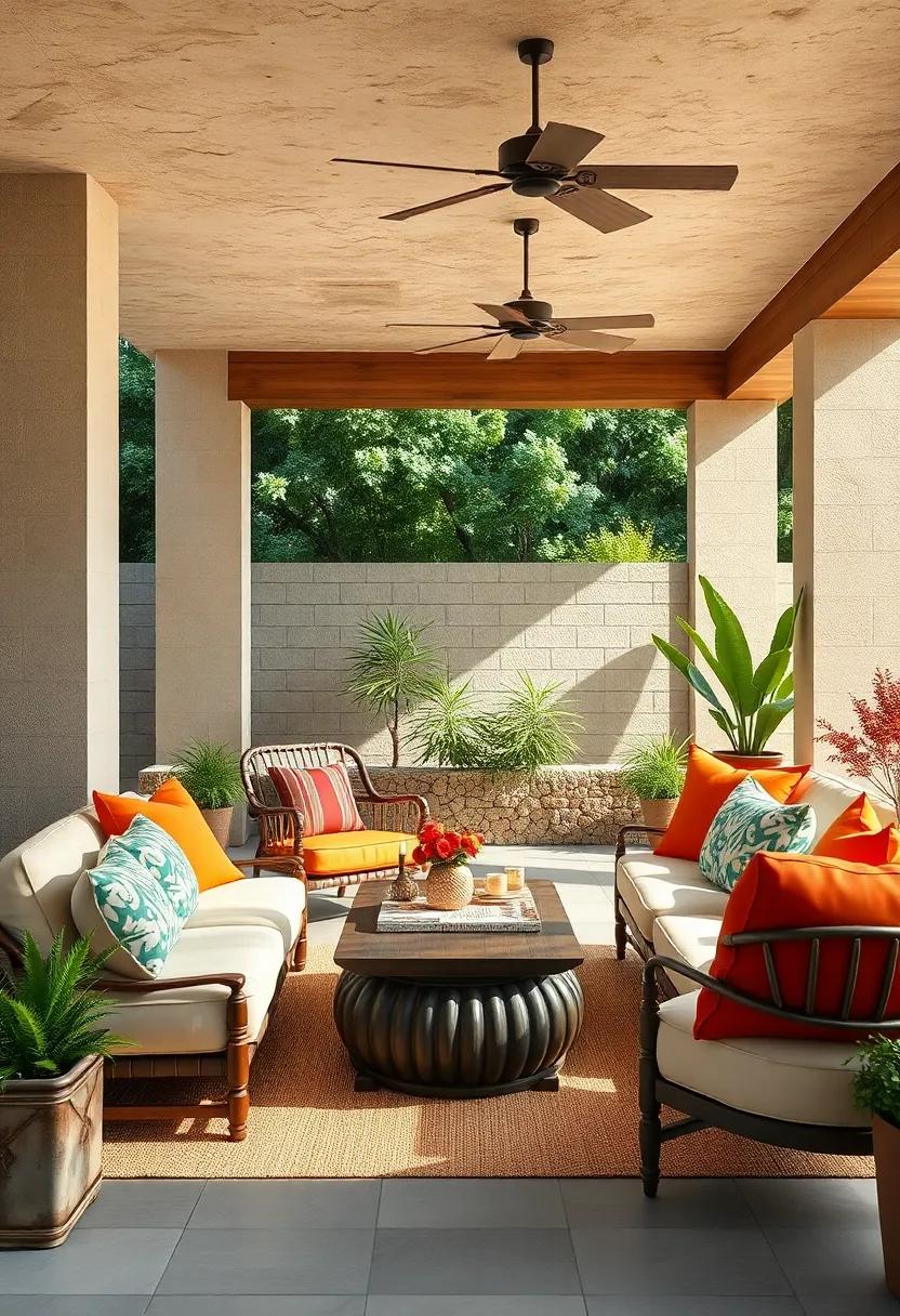 Selecting Weatherproof Cushions in Warm Colors to Add Comfort and Style