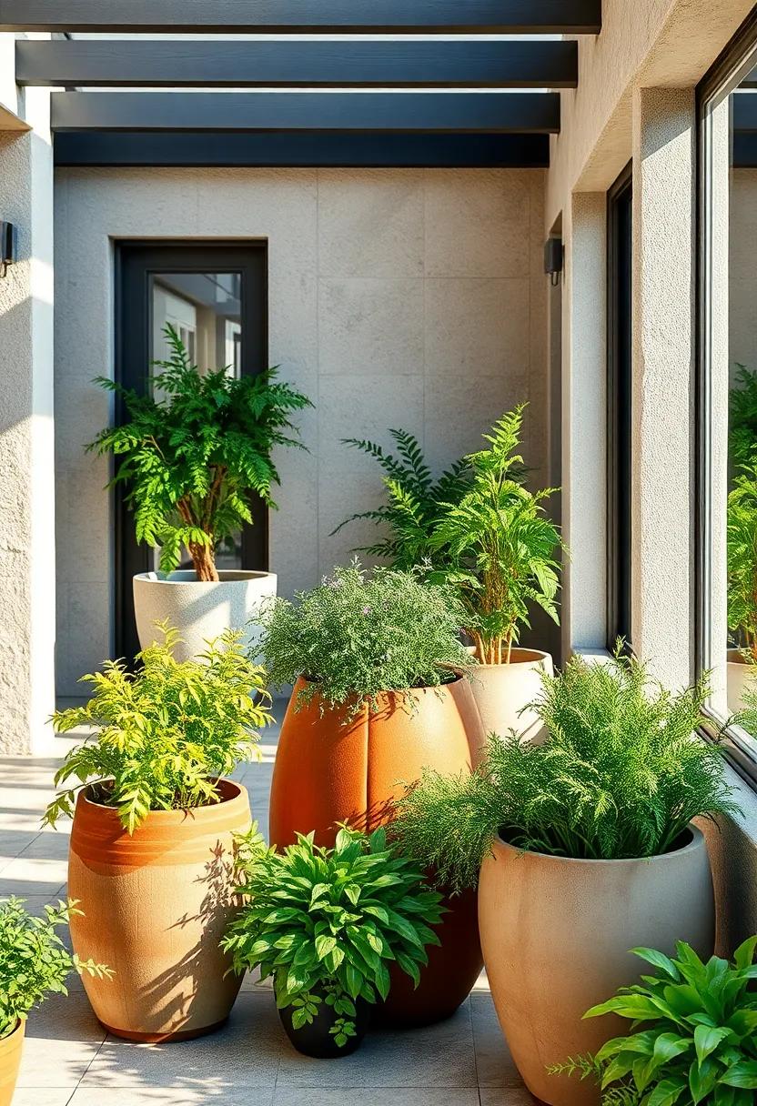 Choosing the Ideal Patio Containers to Enhance Growth and Aesthetic Appeal of Culinary Herbs