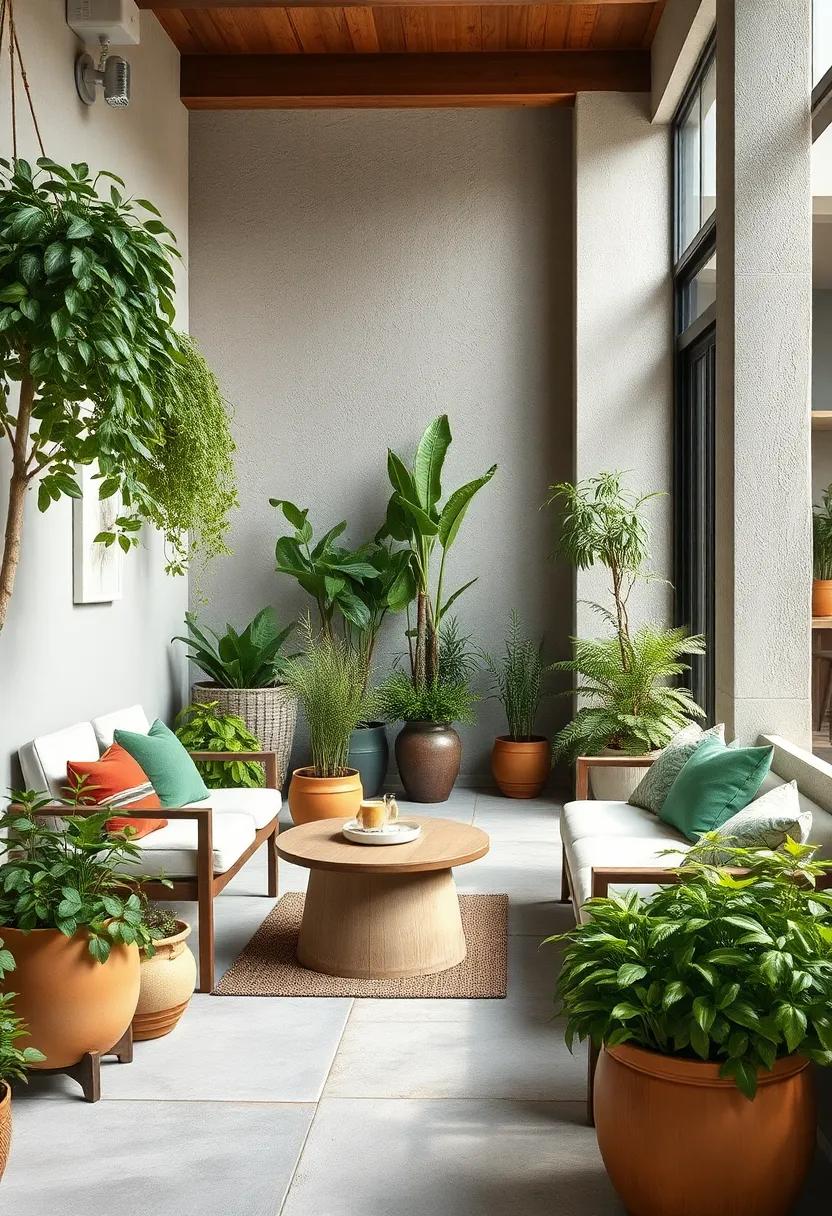 The Role of Indoor-Outdoor Transitional Spaces in Cultivating Aromatic Herbs