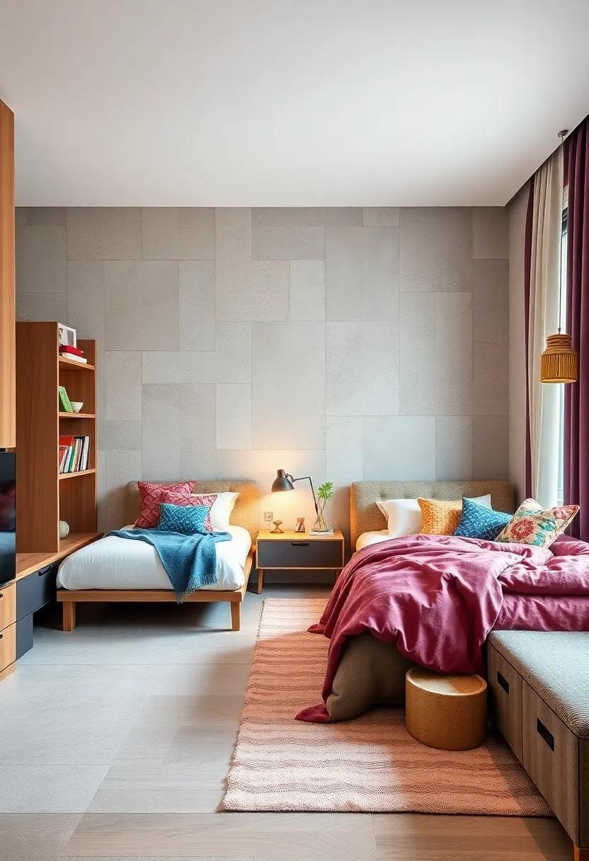 Multi-Functional Furniture Pieces Merging Storage, Seating, and Play Areas Adapted to Different Ages and Interests