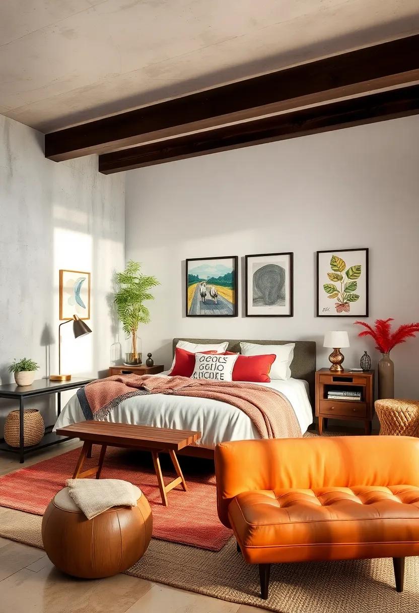 Incorporating Personal Art Pieces in Unexpected Places to Personalize Bedroom Spaces