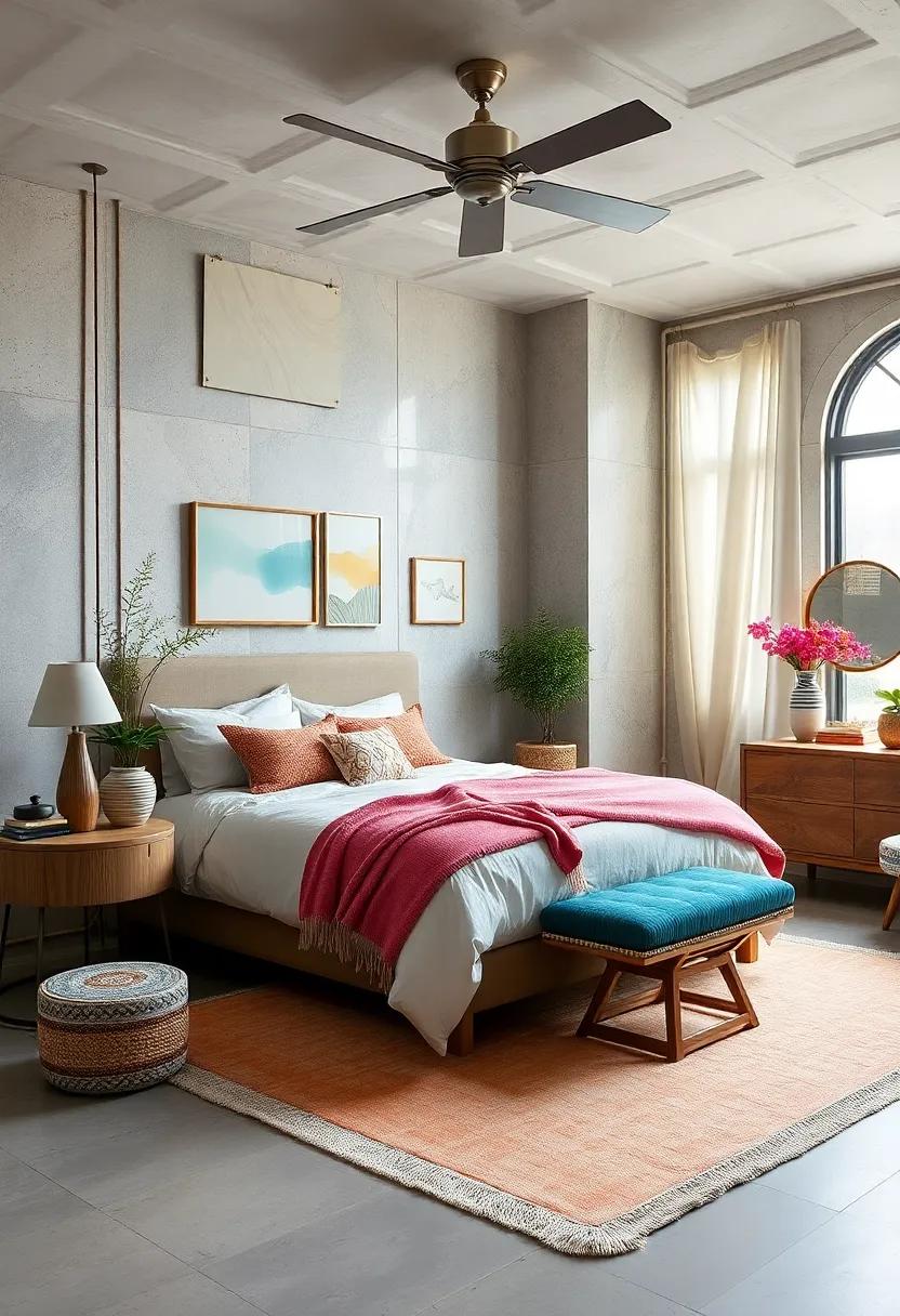 Contrasting Soft Pastels with Vibrant Accents to Capture an Eclectic Yet Cohesive Look