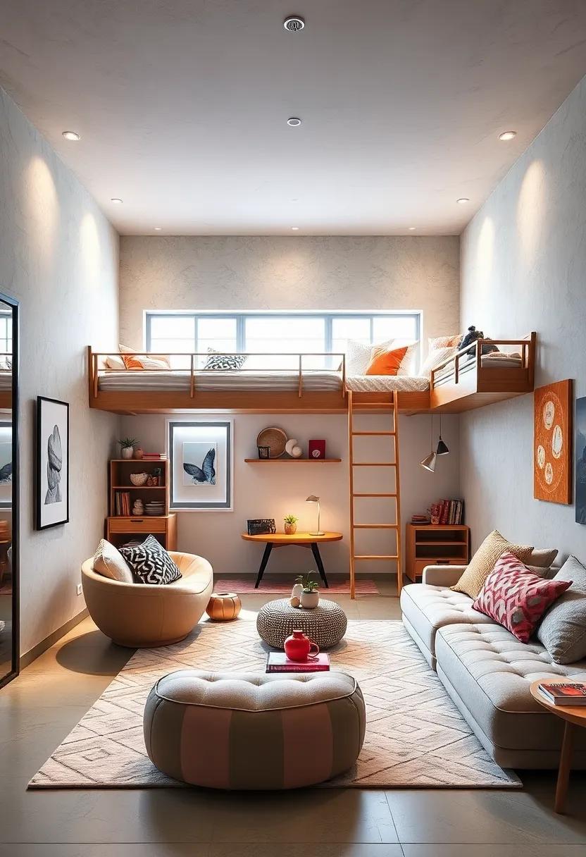 Maximizing Vertical Space with Stylish Loft Bed Designs for Shared Kids' Bedrooms