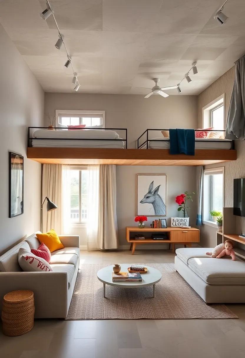 Balancing Privacy and Togetherness in Shared Rooms with Multi-Level Loft Beds