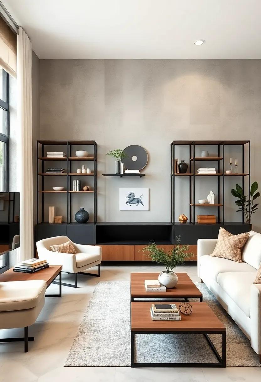 Sleek Metal Shelving Units That Blend Industrial Charm With Subtle Sophistication