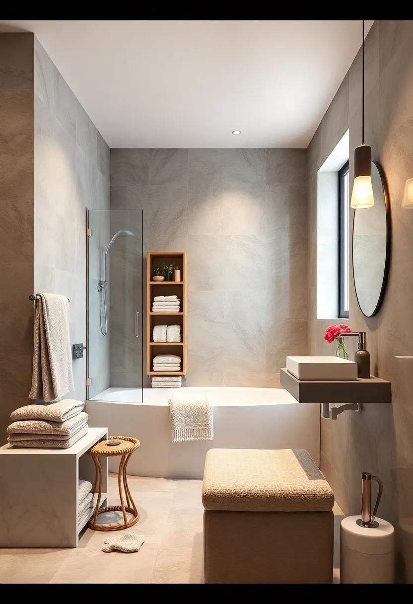 Stackable Cubes and Modular Units for Customizable and Adaptable Bathroom Towel Storage