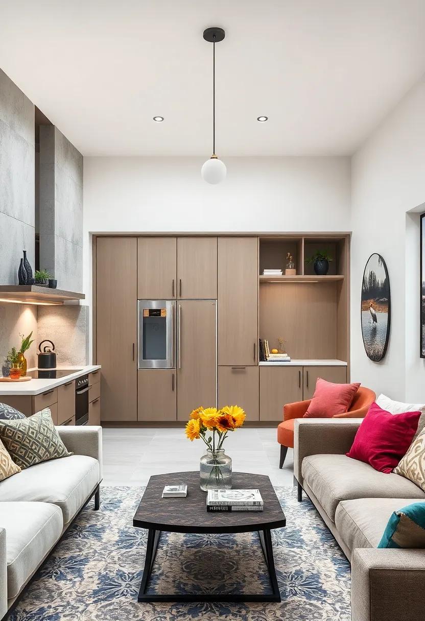 Bespoke Storage Solutions With Hidden Compartments For Small Kitchen Extension Areas