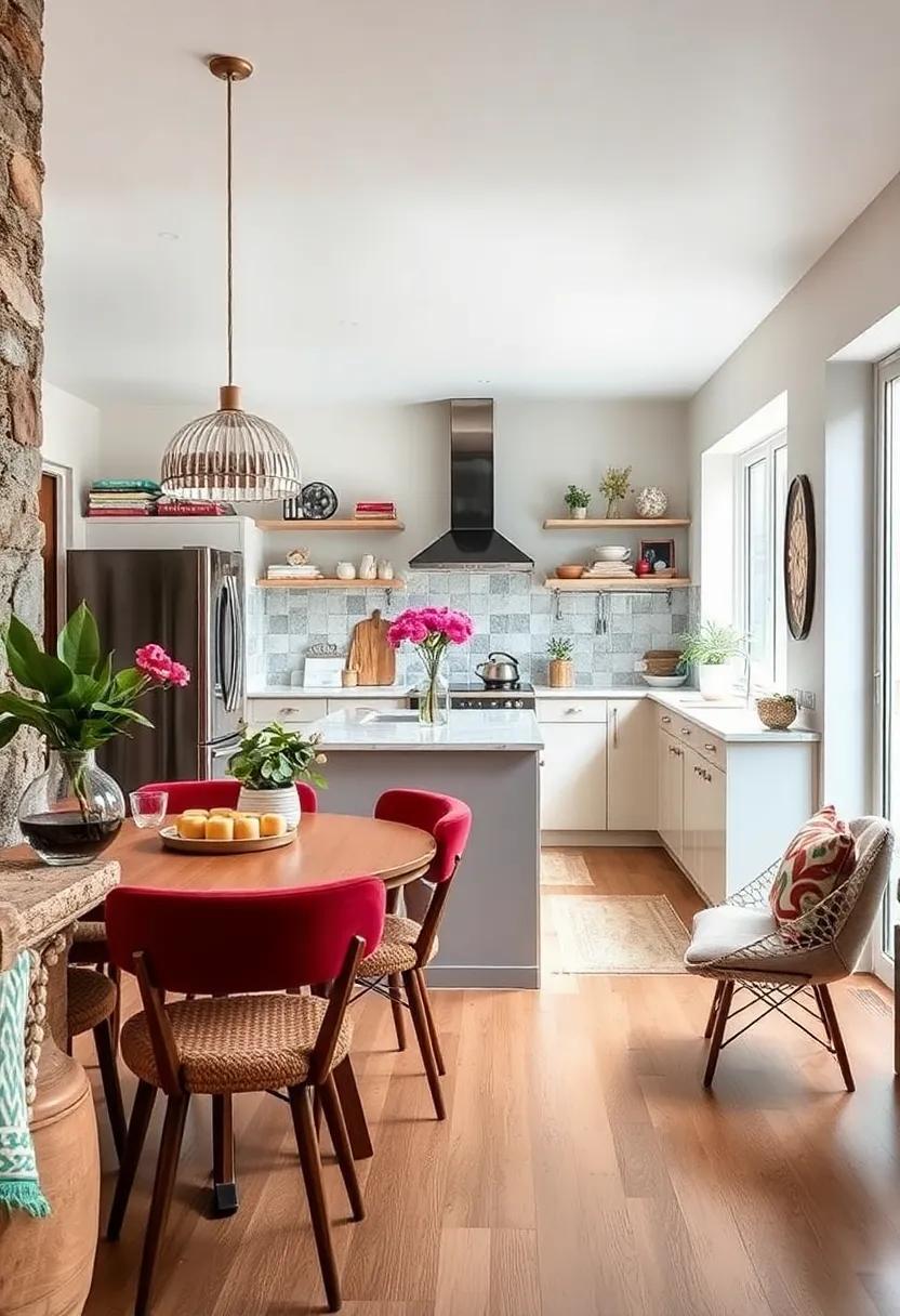 Mirrored Surfaces And Reflective Materials To Expand Visual Space In Tiny Kitchen Extensions