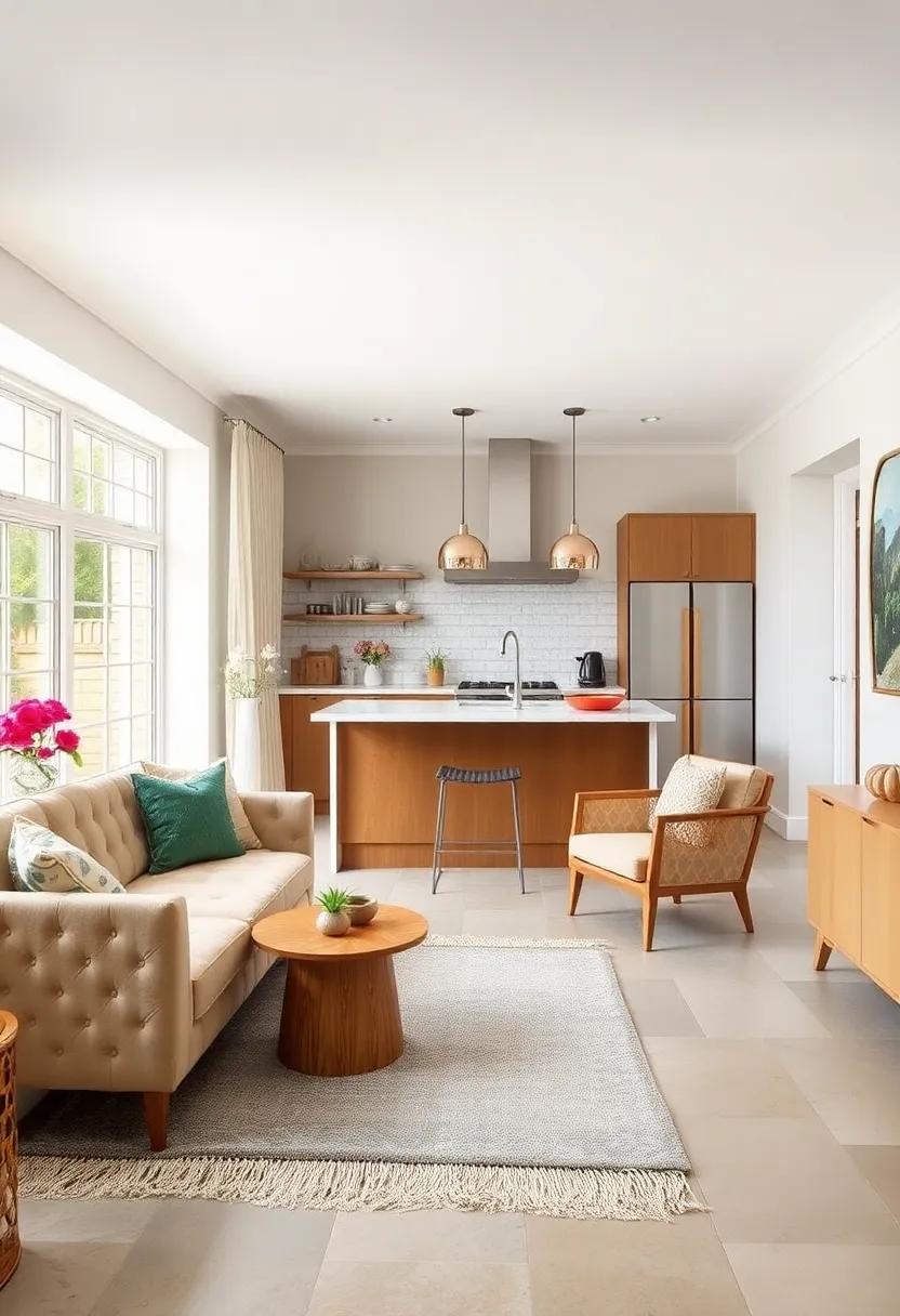 Textile Accents Like Rugs And Curtains To Soften And Personalize Small Kitchen Extensions