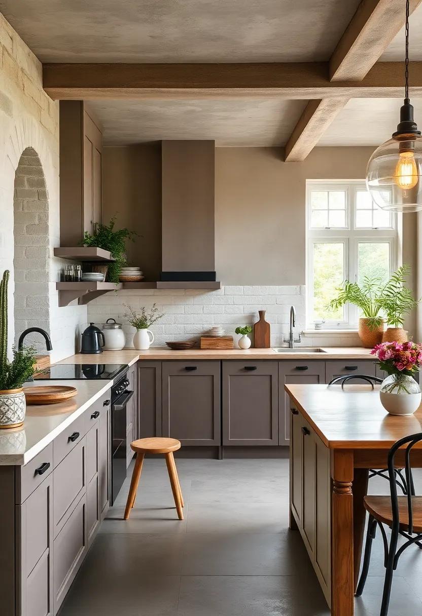 Vintage-Inspired Lighting Fixtures Providing Warm Ambiance In Small Kitchen Expansions