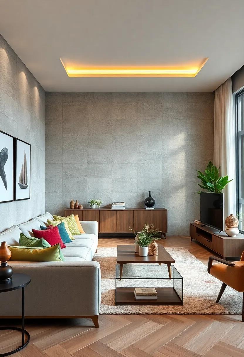 Smart Tech Integration with Sleek Devices Designed to Blend Seamlessly Into Stylish Home Environments