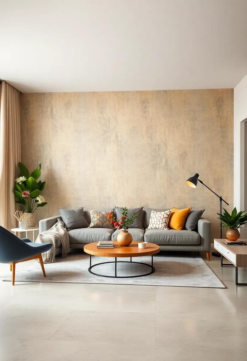 Textured Wallpaper Featuring Fabric or Grasscloth to Add Depth and Warmth to Your Walls