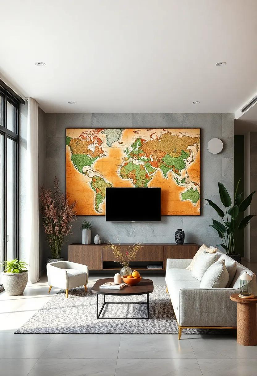 Layered Collages Combining Vintage Maps And Eco Papers For Environmental Narrative Wall Art