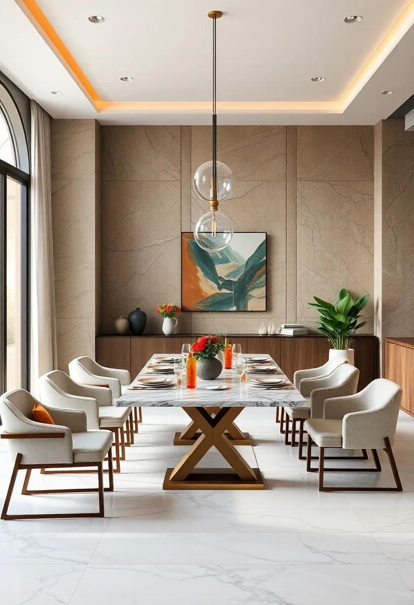 Marble's Versatility in Adapting to Both Formal Dinner Settings and Casual Family Gatherings