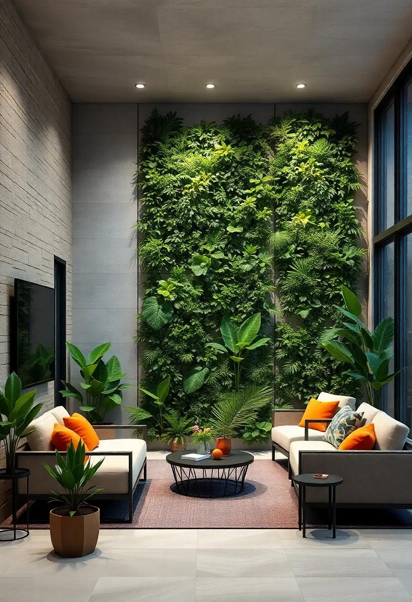 Using Vertical Garden Walls as Natural Privacy Screens Without Disrupting Aesthetic Flow