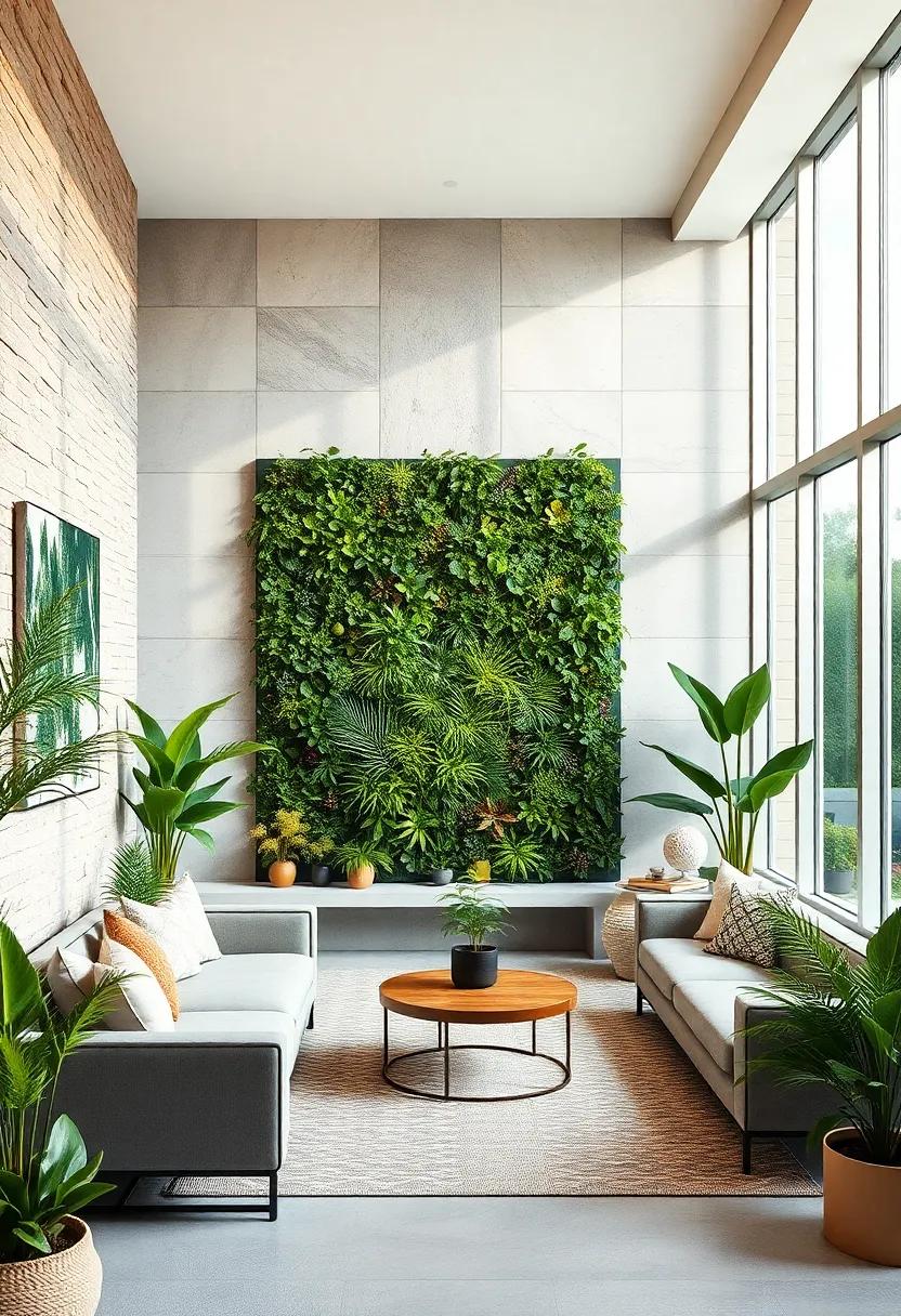 Balancing Sunlight and Shade Loving Plants in a Diverse Vertical Garden Composition