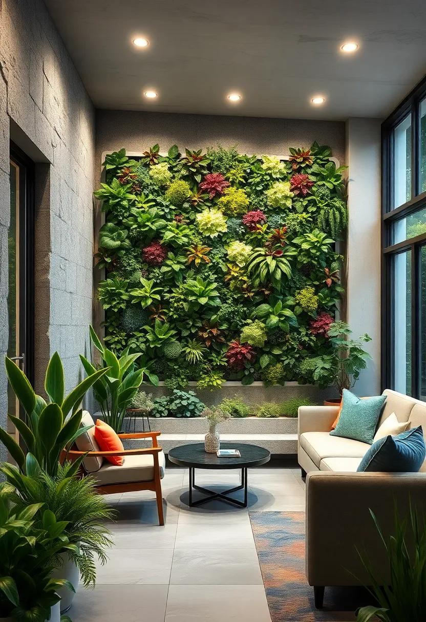 Crafting a Seasonal Vertical Garden Wall that Evolves with Changing Plant Blooms