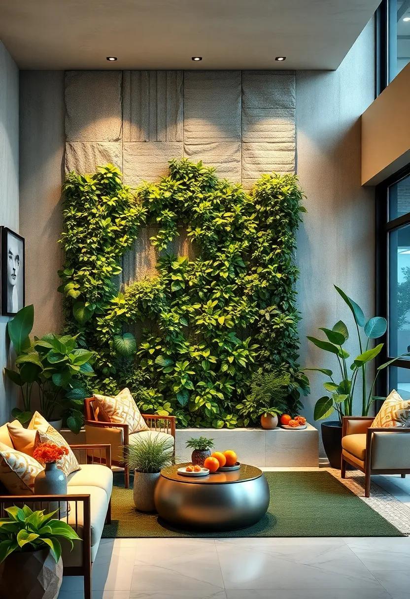 Highlighting Water-Efficient Plant Choices for Sustainable Vertical Front Yard Greening