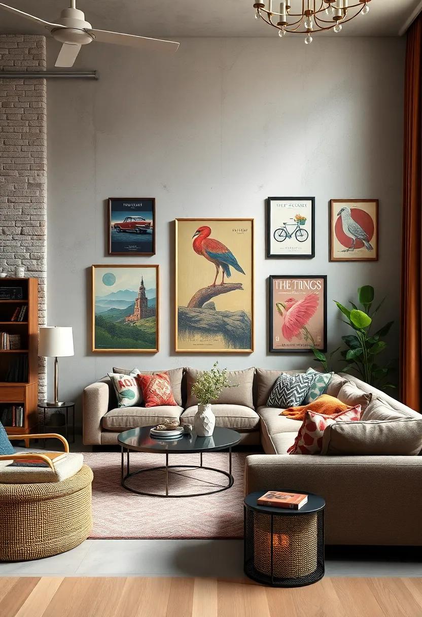 Discovering the Allure of Vintage Wall Art Bringing Nostalgic Vibes and Classic Elegance to Your Living Room Walls