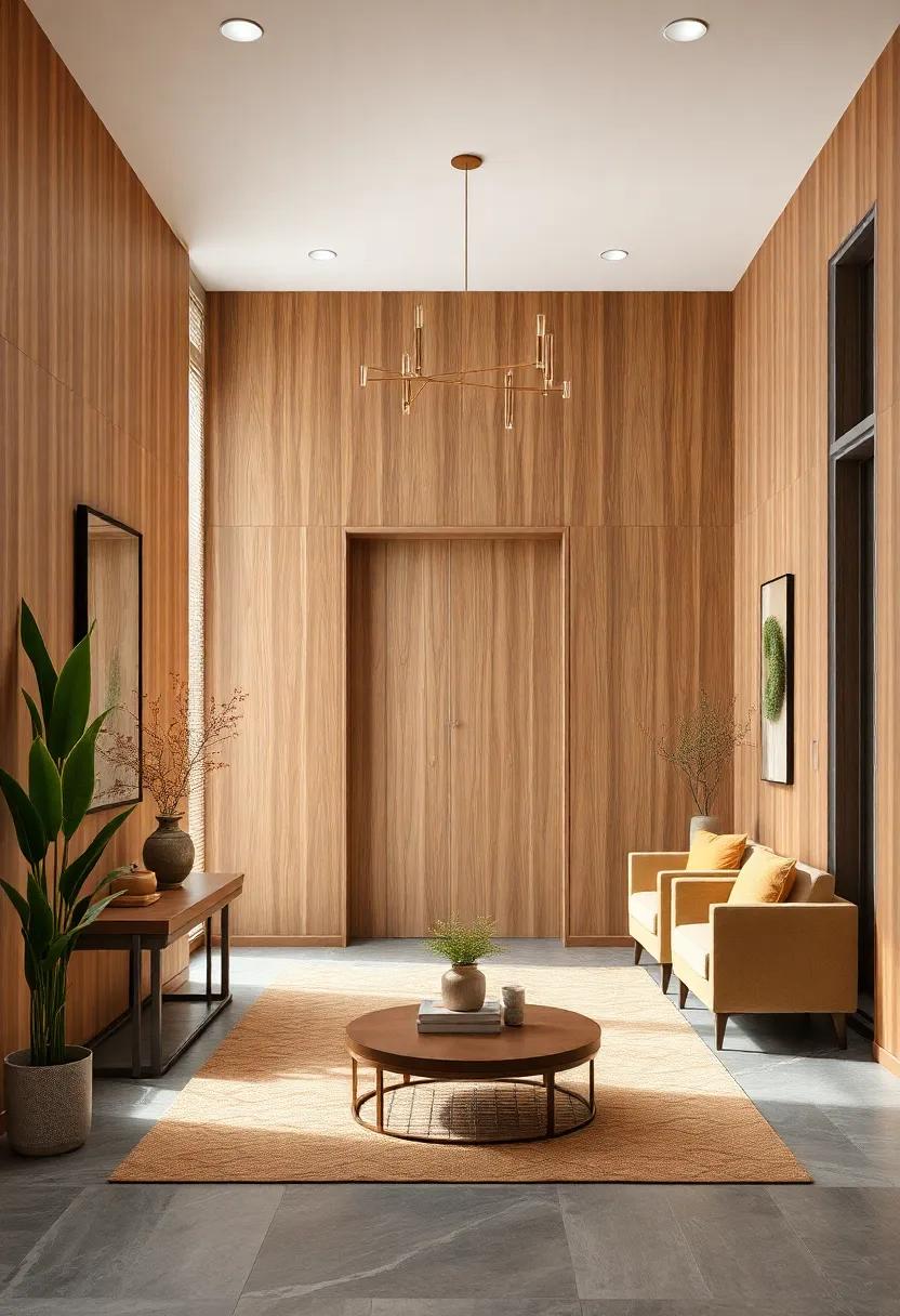 Eco-Friendly Bamboo Wood Paneling with Uniform Grain and Sustainable Appeal for Environmentally Conscious Homes