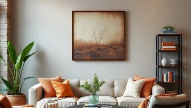 Timeless Charm: Decorating Your Living Room with Vintage Country Wall Art
