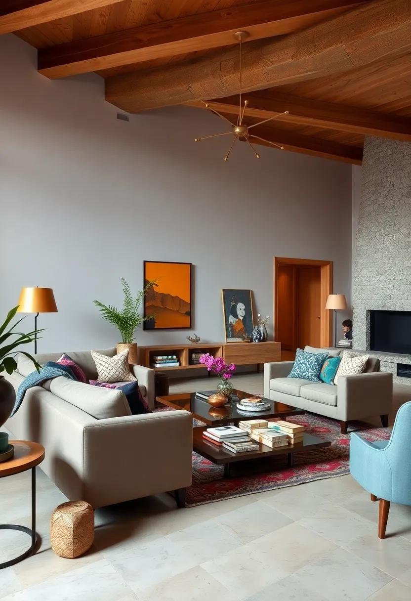 Harmonizing Styles: The Art of Eclectic Living Rooms with Chic Furniture