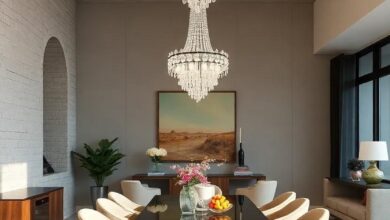 Illuminate Elegance: Crystal Chandeliers Transforming Glamorous Dining Rooms