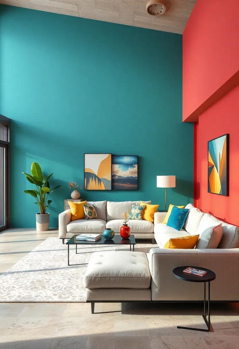 Bright Ideas: Vibrant Wall Colors to Transform Your Living Room Space
