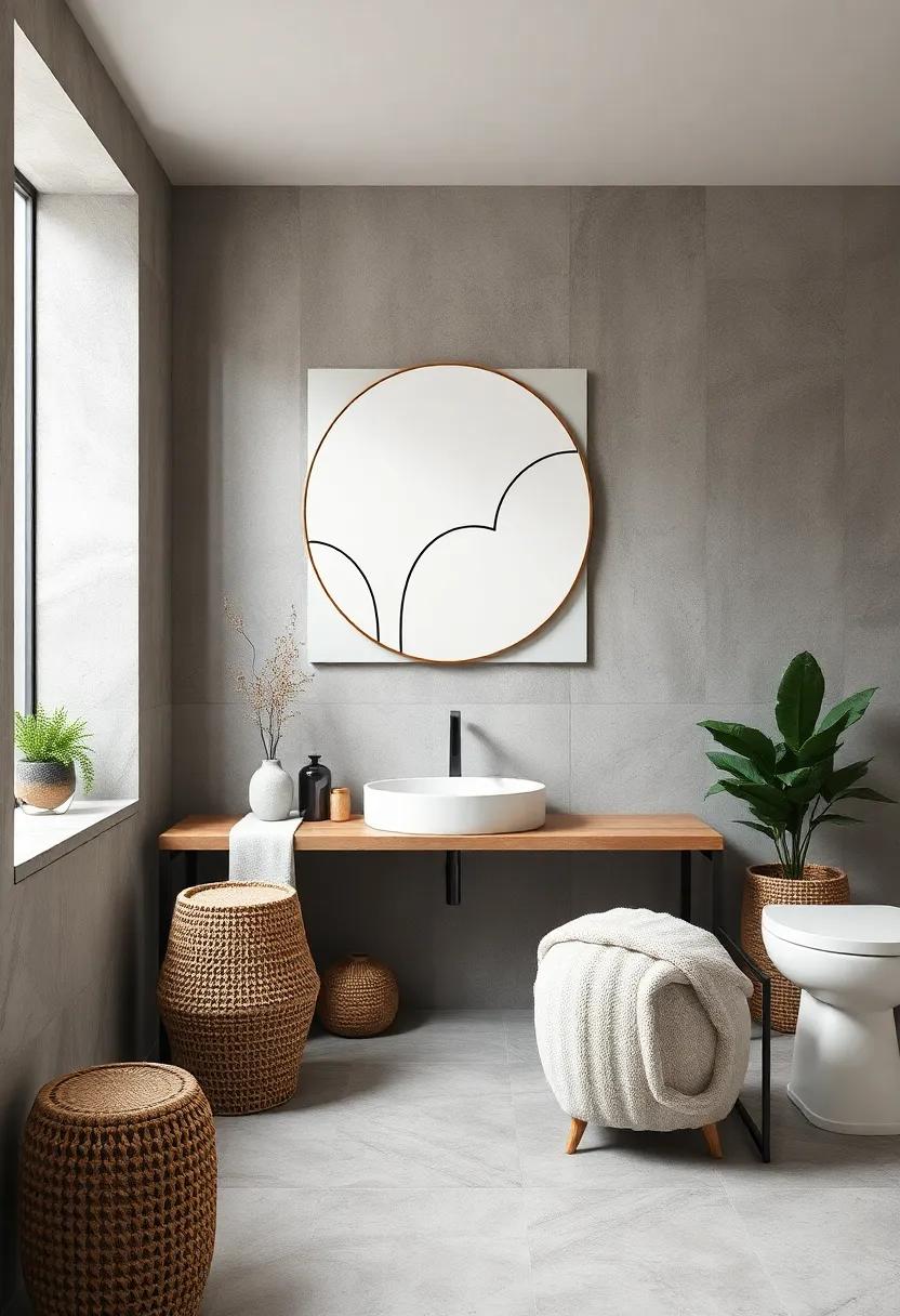 Create a Bold Statement Using Modern Minimalist Line Art That Focuses on Clean Shapes and Balanced Composition