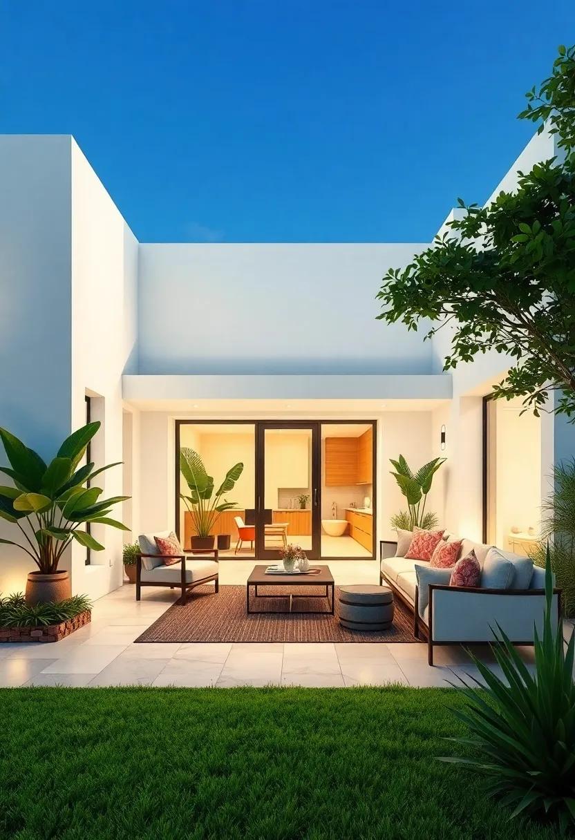 Sculptural Elements That Offer Artistic Flair to a Sleek, Contemporary Yard