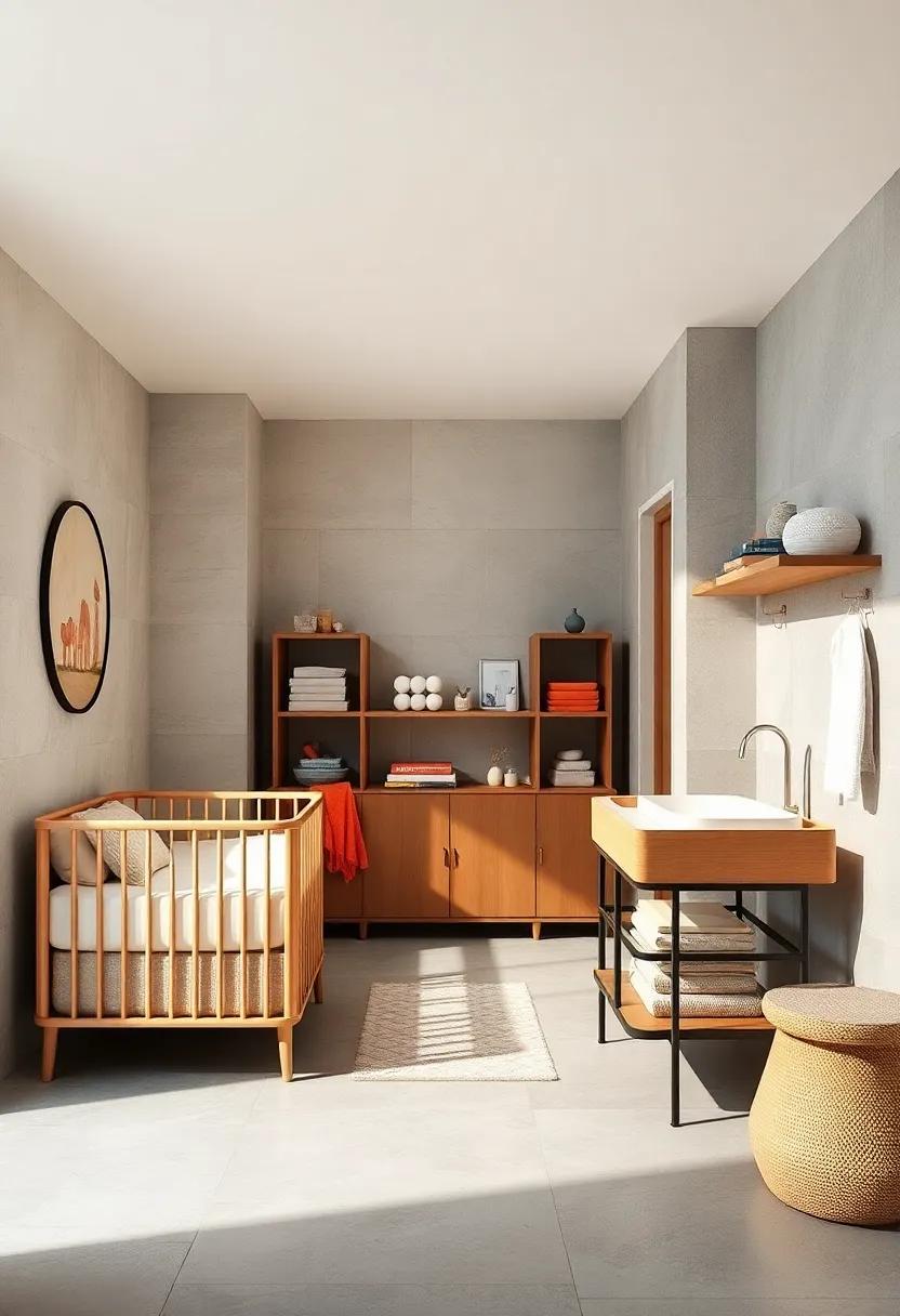 Compact Changing Stations Featuring Clever Storage Solutions for Maximum Organization