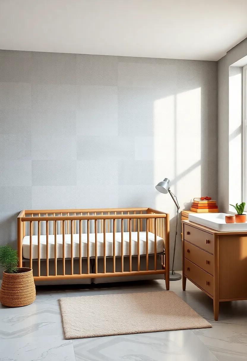 Eco-Friendly Fabrics and Textures Paired With Convertible Cribs for a Health-Conscious Nursery
