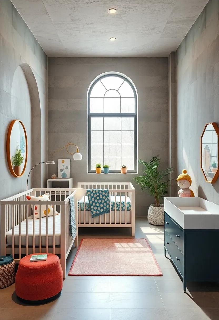 Interactive Nursery Corners Highlighting Convertible Furniture Pieces With Playful Patterns
