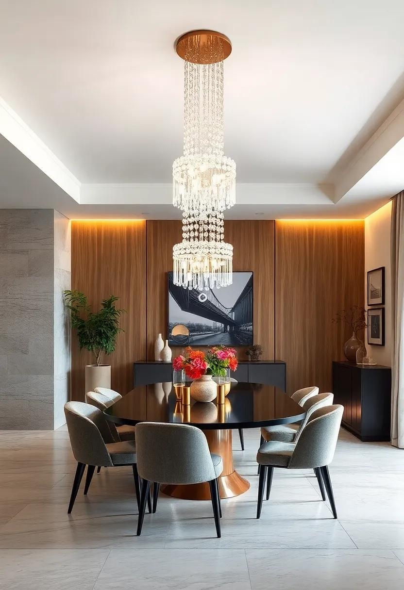 Vintage Inspired Crystal Chandeliers Elevating Classic Dining Rooms with Timeless Glamour