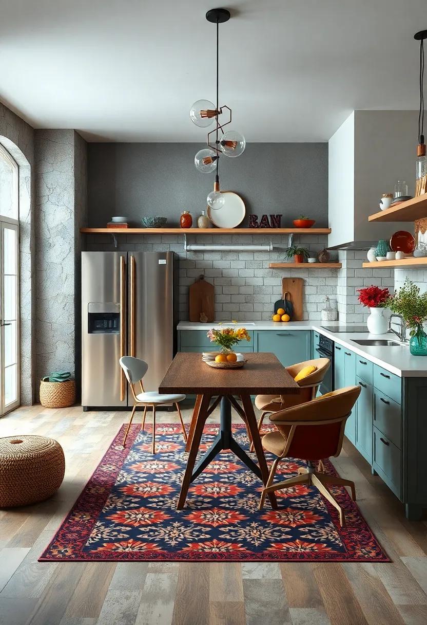 Decorative Rugs That Introduce Pattern and Personality to Your Kitchen Floor